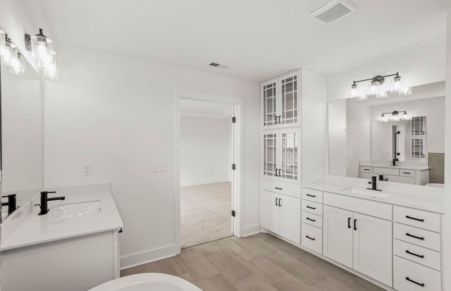 Furnished interior view inside a new home in Durham Farms, Hendersonville (Image 11).