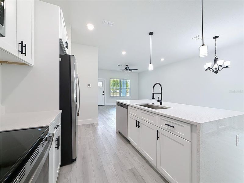 Furnished interior view inside a new home in , Citrus Springs (Image 16). Furnished interior view inside a new home in , Citrus Springs (Image 16).