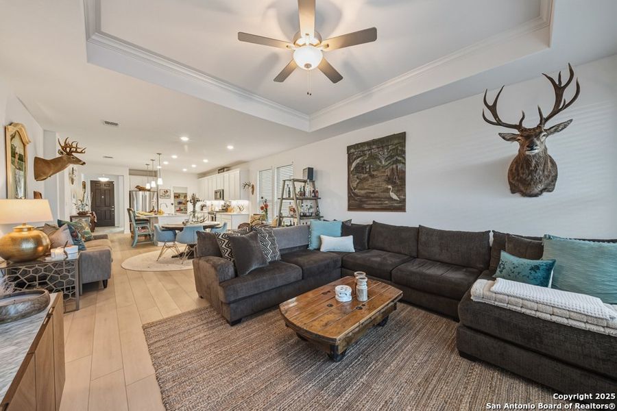 Furnished interior view inside a new home in La Cima, San Marcos (Image 26). Furnished interior view inside a new home in La Cima, San Marcos (Image 26).