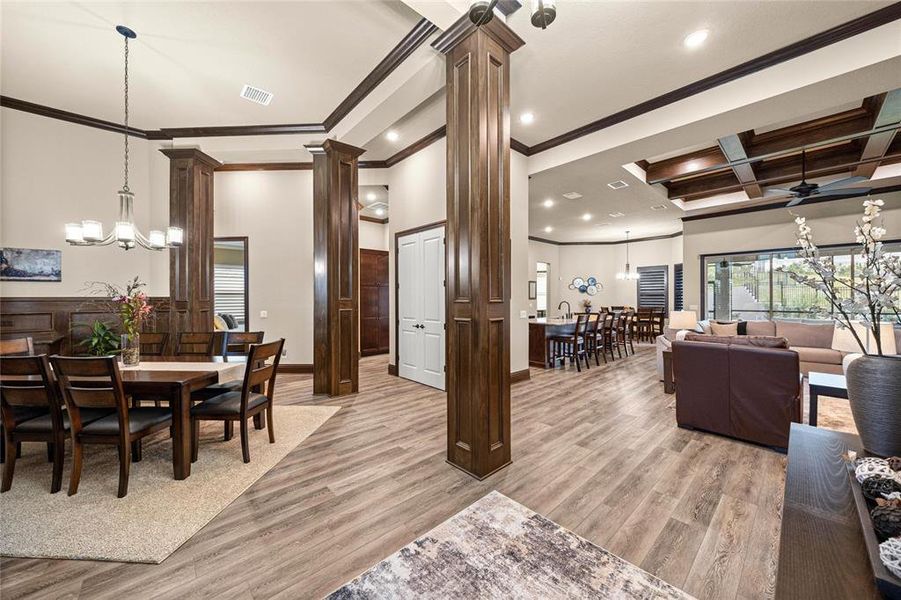 Furnished interior view inside a new home in , Hernando (Image 40). Furnished interior view inside a new home in , Hernando (Image 40).