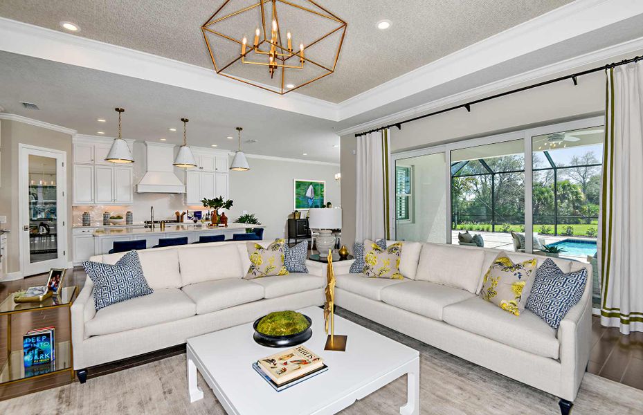 Furnished interior view inside a new home in Avelina, Venice (Image 8).