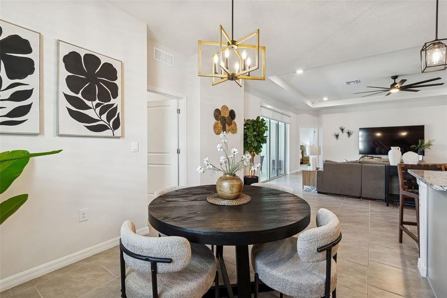 Furnished interior view inside a new home in , Wesley Chapel (Image 16).