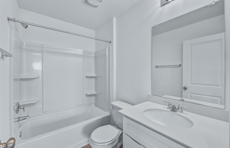 Furnished interior view inside a new home in Larson Crossing, Elgin (Image 12).