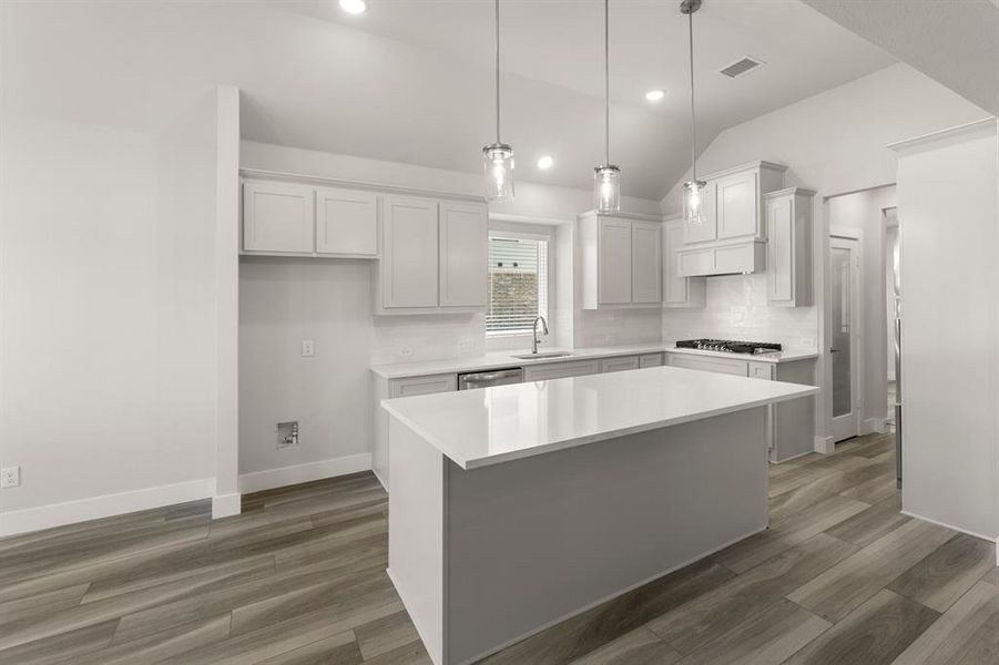 Furnished interior view inside a new home in Grayhawk Addition, Forney (Image 8).