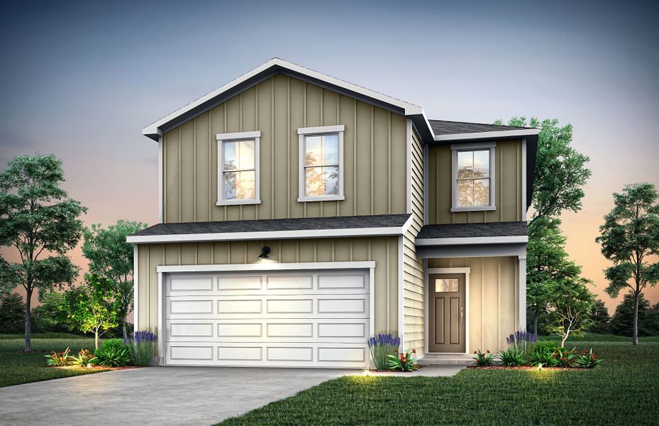 Front exterior of a home in the Crestview community, located in Spartanburg, SC (Image 13).