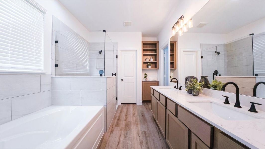 Furnished interior view inside a new home in , El Campo (Image 14). Furnished interior view inside a new home in , El Campo (Image 14).