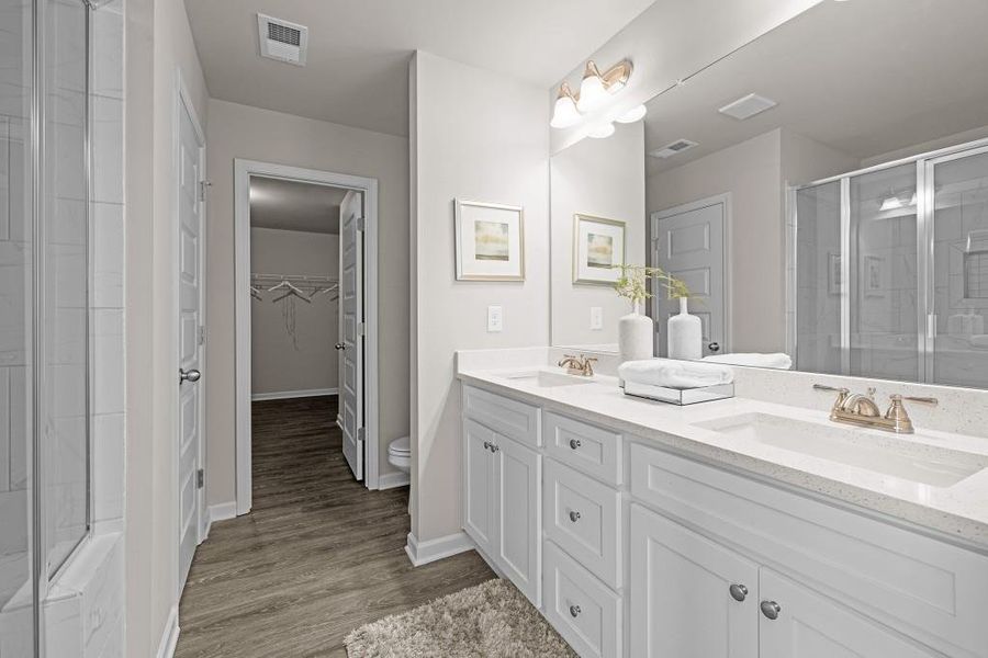 Furnished interior view inside a new home in Sutton's Landing, Statham (Image 29).