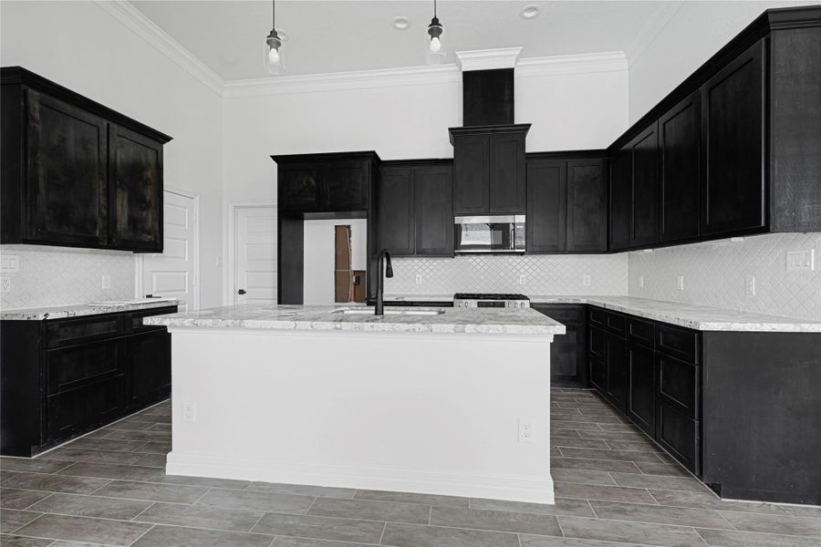 Furnished interior view inside a new home in , League City (Image 11). Furnished interior view inside a new home in , League City (Image 11).