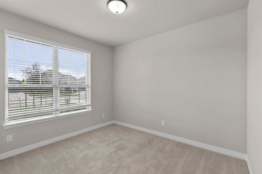 Flex room. Sample product photo. Actual exterior and interior selections may vary by homesite. Photo may be virtually staged.