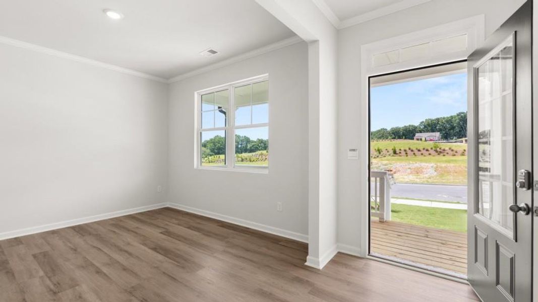 Spacious, unfurnished interior of a new home in Liberty Crossing, Braselton (Image 20).