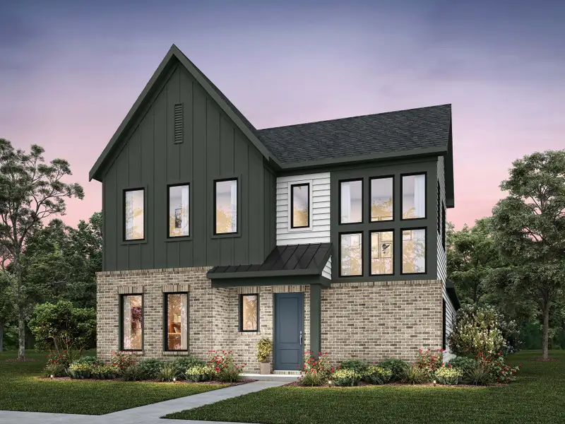 Representative exterior photo of a completed home built from the Preston by Tri Pointe Homes in Addison Hill, Charlotte, NC (Image 2). Representative exterior photo of a completed home built from the Preston by Tri Pointe Homes in Addison Hill, Charlotte, NC (Image 2).