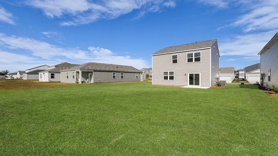 Exterior details and patio area of a home in Carolina Groves, Moncks Corner (Image 26). Exterior details and patio area of a home in Carolina Groves, Moncks Corner (Image 26).
