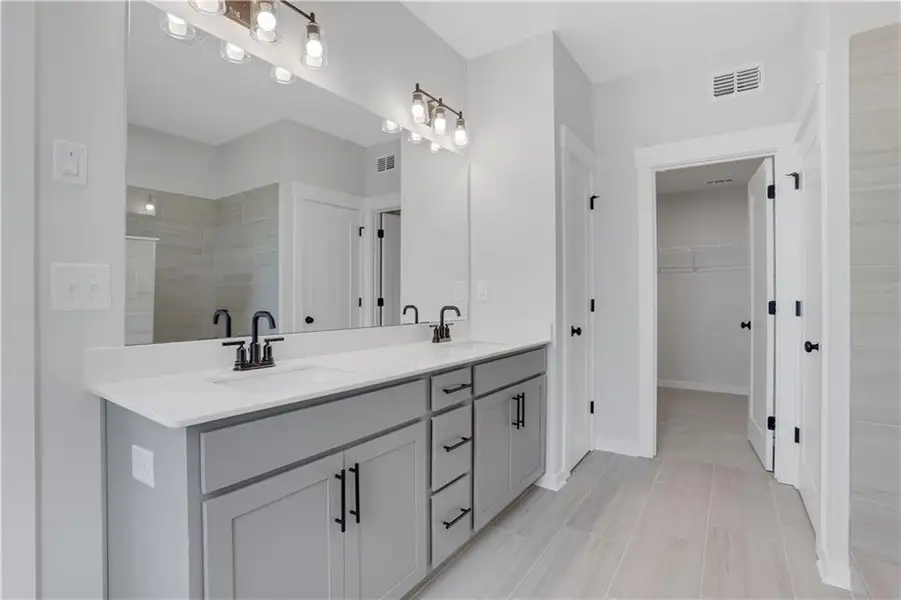 Furnished interior view inside a new home in Hopewell Reserve, Cumming (Image 7).