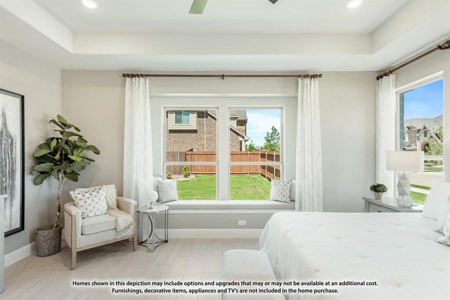 Furnished interior view inside a new home in Devonshire, Forney (Image 5).