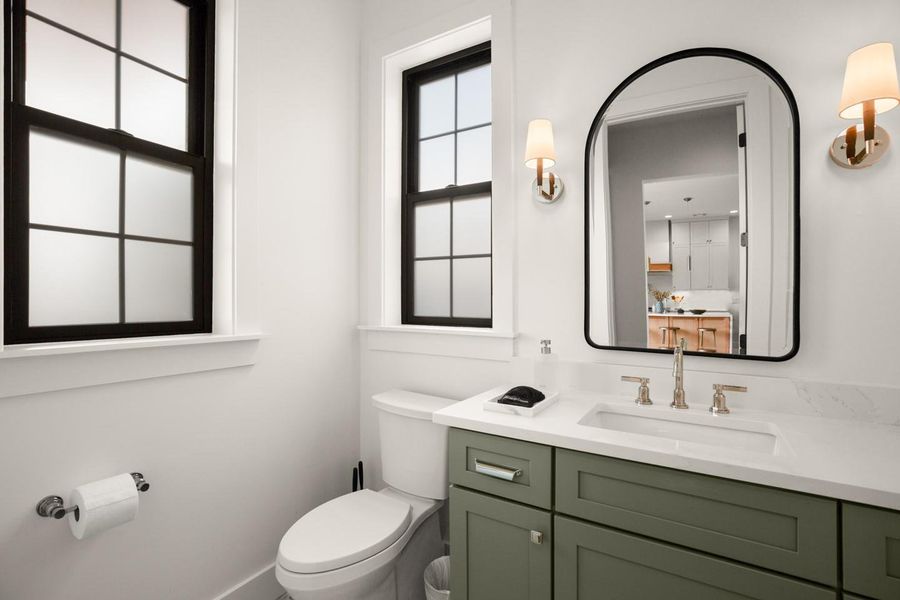 Furnished interior view inside a new home in , Austin (Image 33).