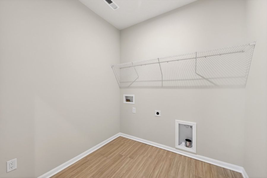 Spacious, unfurnished interior of a new home in Ellis Townes, Charlotte (Image 28). Spacious, unfurnished interior of a new home in Ellis Townes, Charlotte (Image 28).