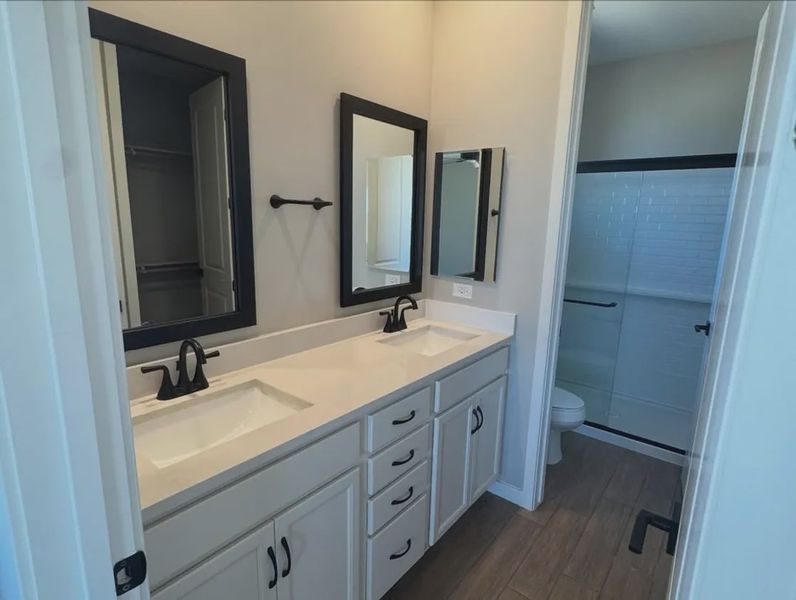 Furnished interior view inside a new home in Camilo at Santana, Yuma (Image 7).