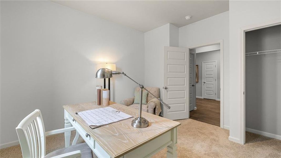Furnished interior view inside a new home in Jackson Landing, Jefferson (Image 24).