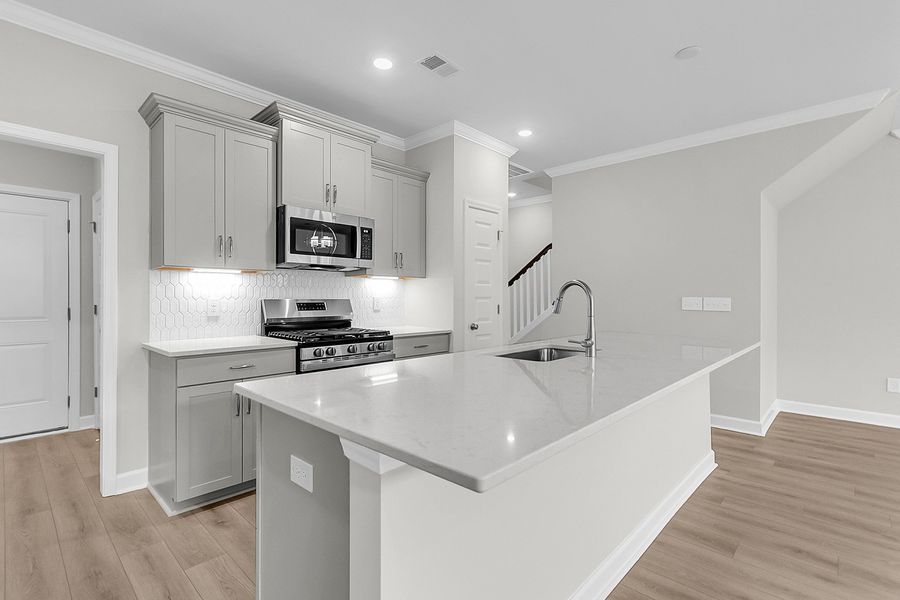 Furnished interior view inside a new home in Pineland Preserve, Summerville (Image 9).