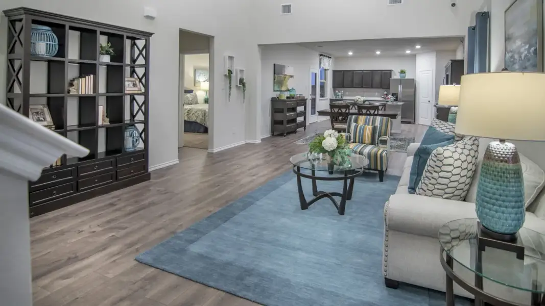 Furnished interior view inside a new home in Wildcat Ranch, Crandall (Image 17).