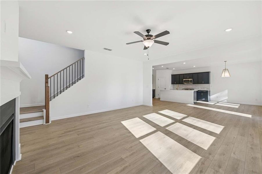 Spacious, unfurnished interior of a new home in The Estates at Casteel, Bethlehem (Image 33).