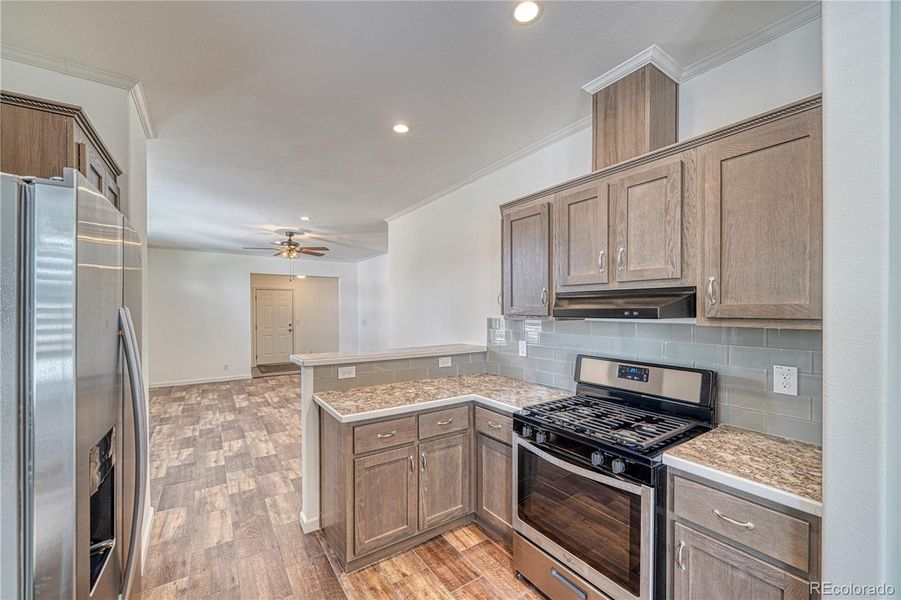 Furnished interior view inside a new home in , Leadville (Image 10).