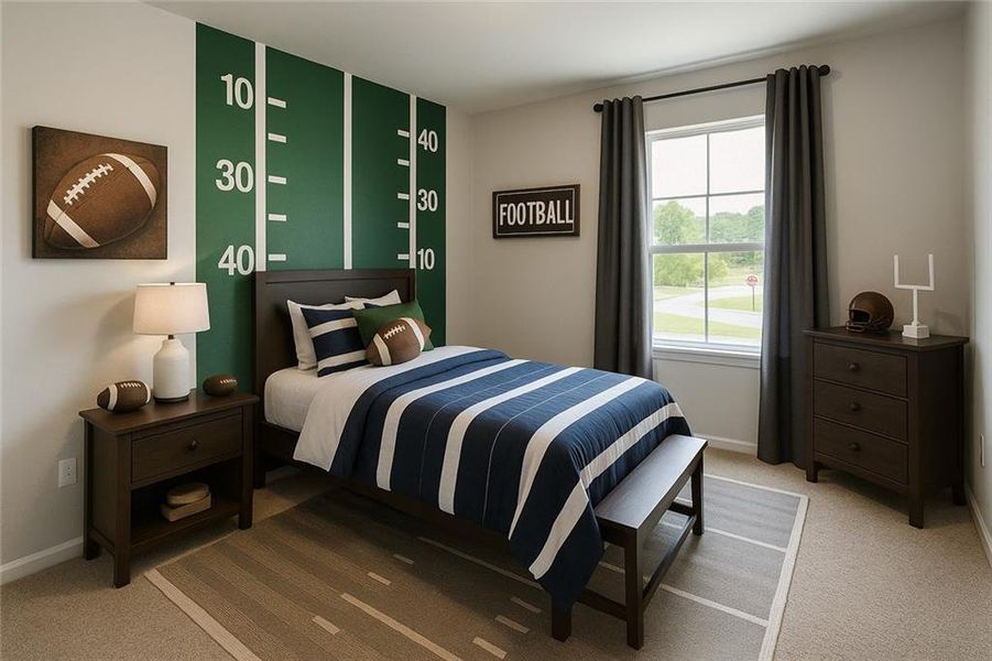 Furnished interior view inside a new home in , Commerce (Image 6).