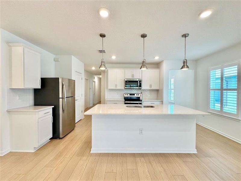 Furnished interior view inside a new home in , Ocala (Image 8).