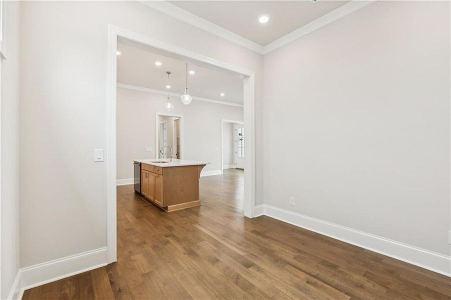 Spacious, unfurnished interior of a new home in Aberdeen, Hoschton (Image 40). Spacious, unfurnished interior of a new home in Aberdeen, Hoschton (Image 40).