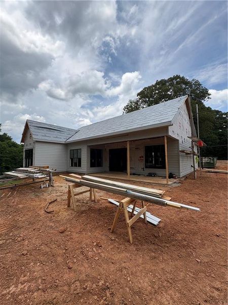 In-progress construction of a new home in , Holly Springs, GA (Image 19). In-progress construction of a new home in , Holly Springs, GA (Image 19).