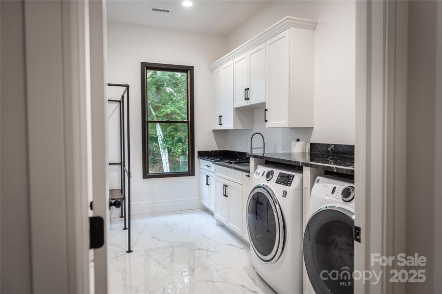 Furnished interior view inside a new home in , Hickory (Image 6).