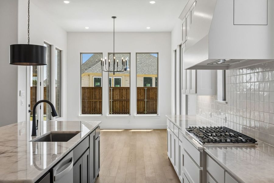 Furnished interior view inside a new home in The Parks at Wilson Creek, Celina (Image 8).