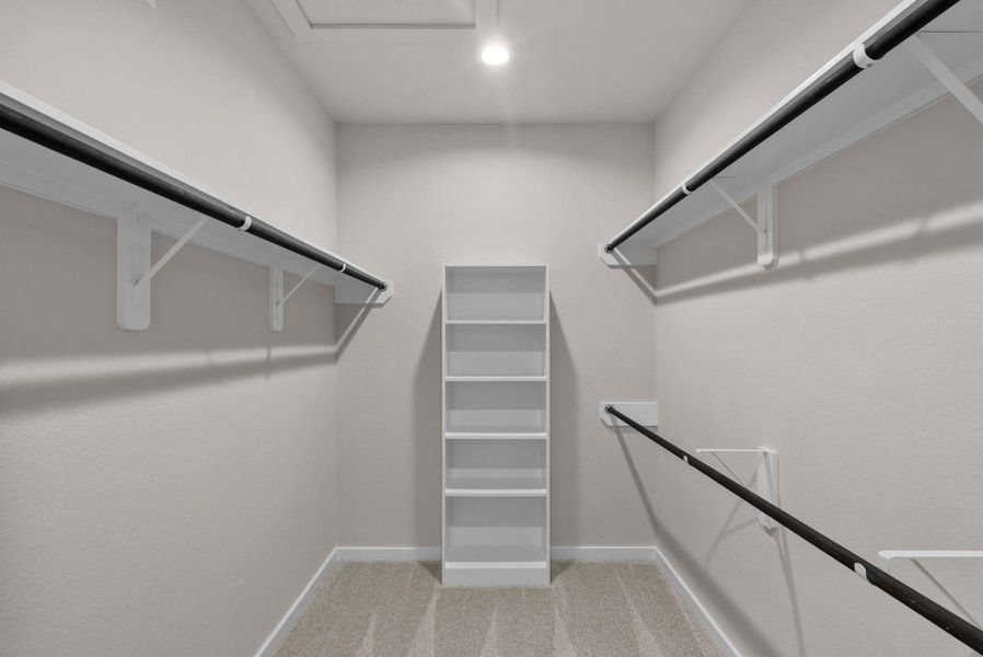 Spacious, unfurnished interior of a new home in Morton Creek Ranch, Katy (Image 16).