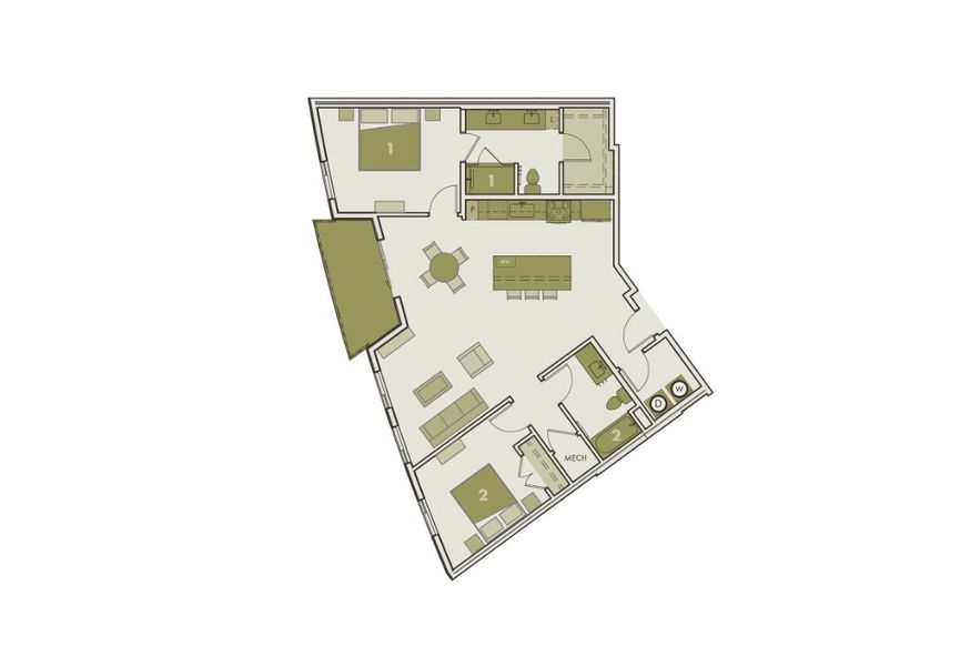 2D floor plan layout for the B9 by Pearlstone Partners in Parkside at Mueller, Austin, TX (Image 1). 2D floor plan layout for the B9 by Pearlstone Partners in Parkside at Mueller, Austin, TX (Image 1).