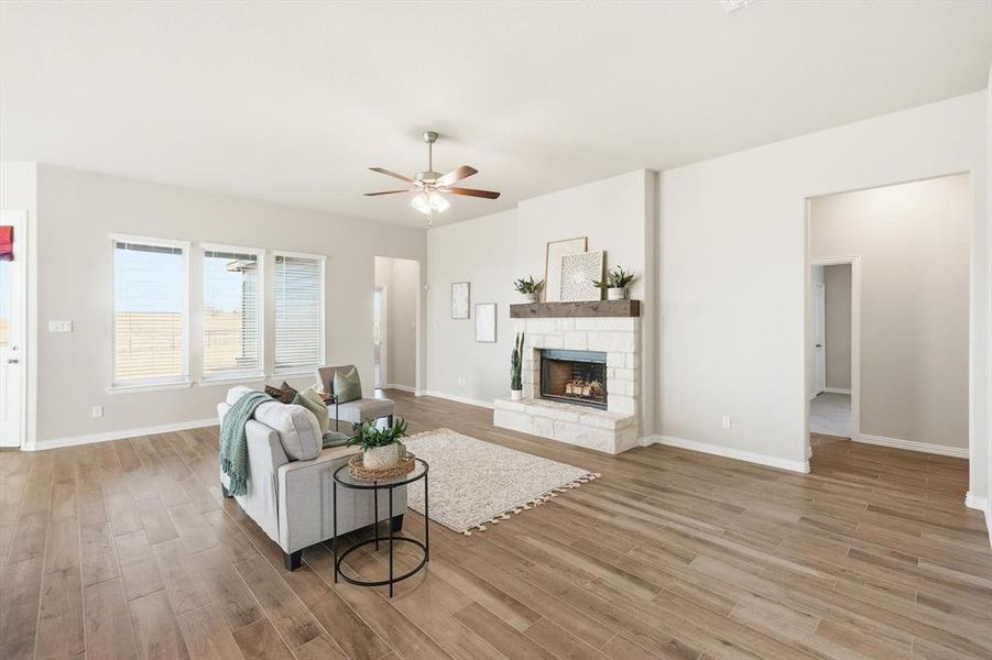 Furnished interior view inside a new home in , Decatur (Image 12). Furnished interior view inside a new home in , Decatur (Image 12).