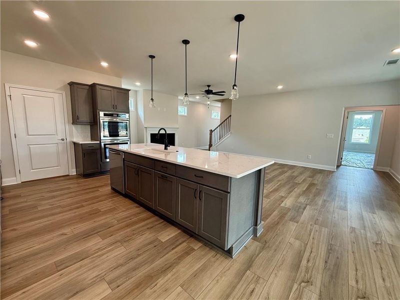 Furnished interior view inside a new home in , Hiram (Image 13).