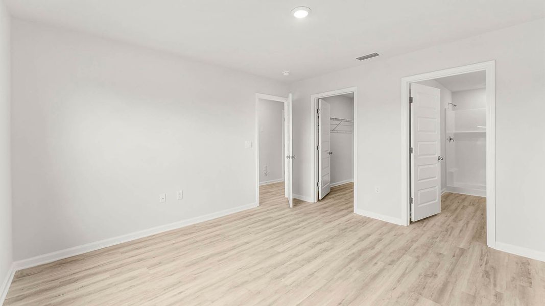 Spacious, unfurnished interior of a new home in Palmetto Bluff, Port Saint Joe (Image 16). Spacious, unfurnished interior of a new home in Palmetto Bluff, Port Saint Joe (Image 16).