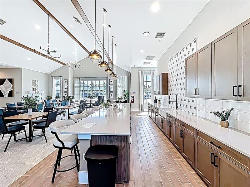 Furnished interior view inside a new home in , Minneola (Image 46).