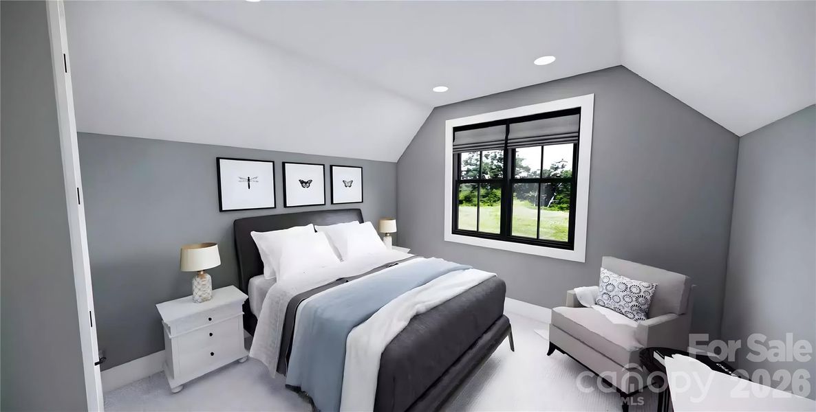 Furnished interior view inside a new home in , Mooresville (Image 36).