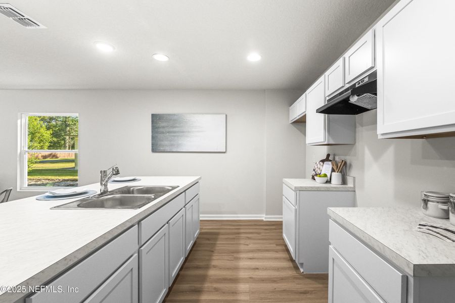 Furnished interior view inside a new home in , Jacksonville (Image 17).