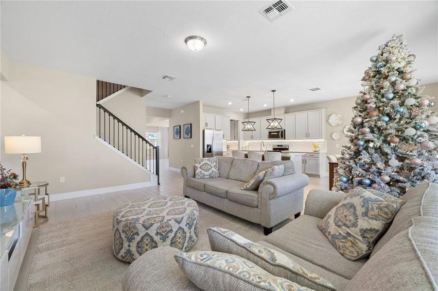 Furnished interior view inside a new home in , Minneola (Image 9).