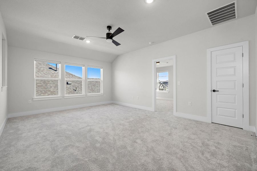 Mother in law suite upstairs with its own bathroom