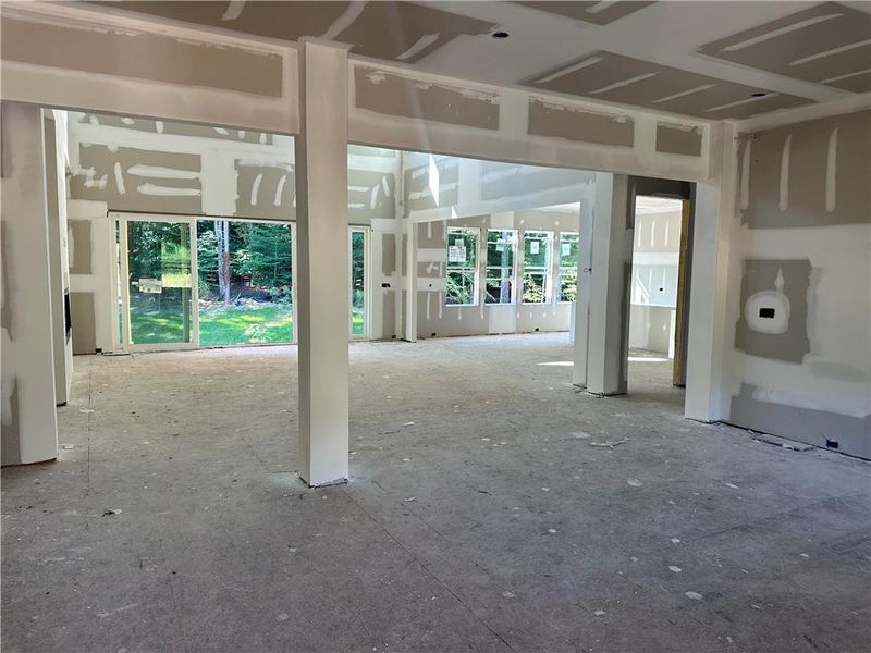 In-progress construction of a new home in Glory Meadows, Gainesville, GA (Image 19).