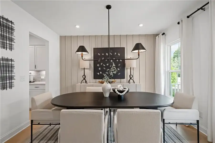 Furnished interior view inside a new home in Ashworth Estates, Powder Springs (Image 12).