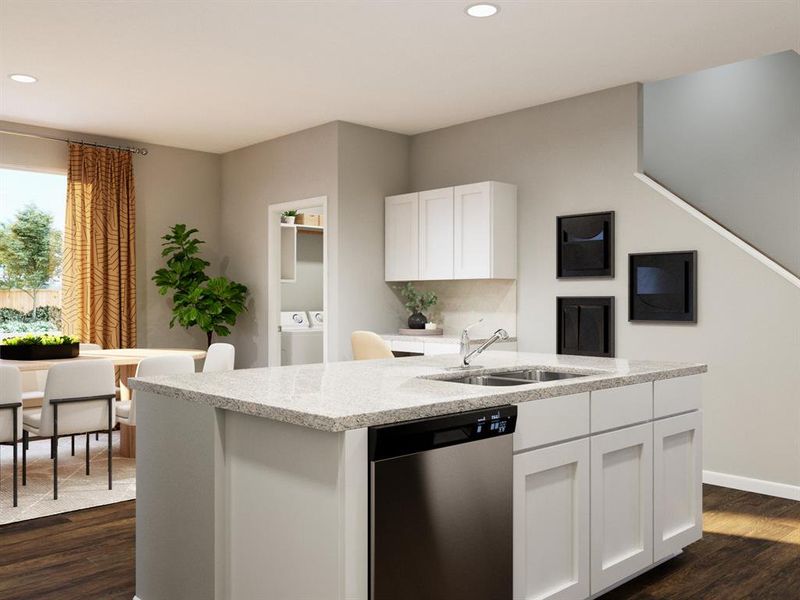 Photos are a representation of the floor plan. Options and interior selections will vary.