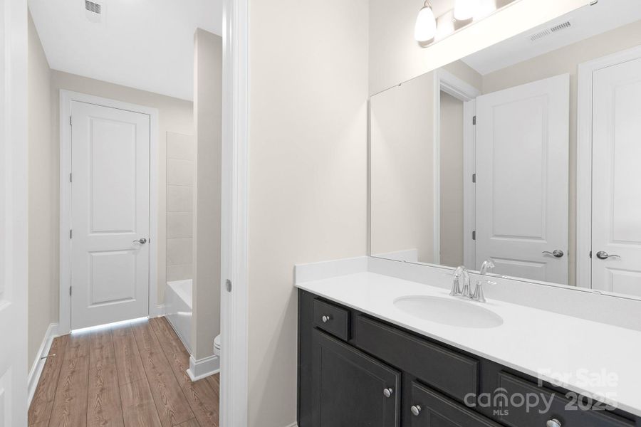 Furnished interior view inside a new home in Handsmill on Lake Wylie, York (Image 19).