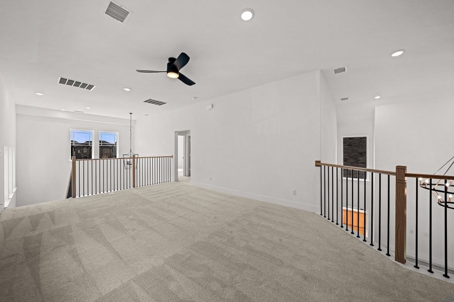 Spacious, unfurnished interior of a new home in Fields - 40' Lots, Frisco (Image 28).
