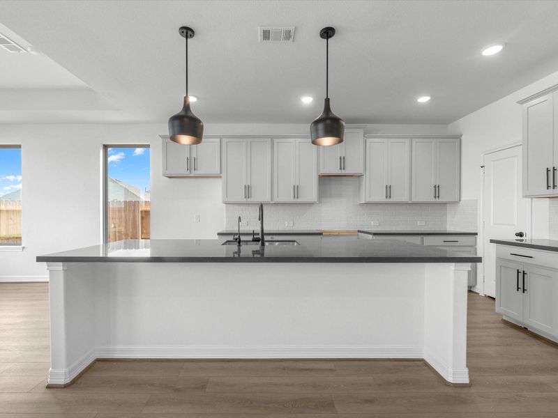 Furnished interior view inside a new home in Sunterra Lakes, Brookshire (Image 10).