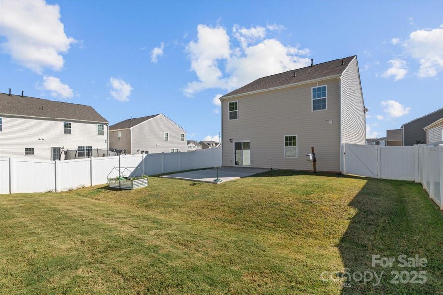 Exterior details and patio area of a home in Wallace Springs, Statesville (Image 3). Exterior details and patio area of a home in Wallace Springs, Statesville (Image 3).