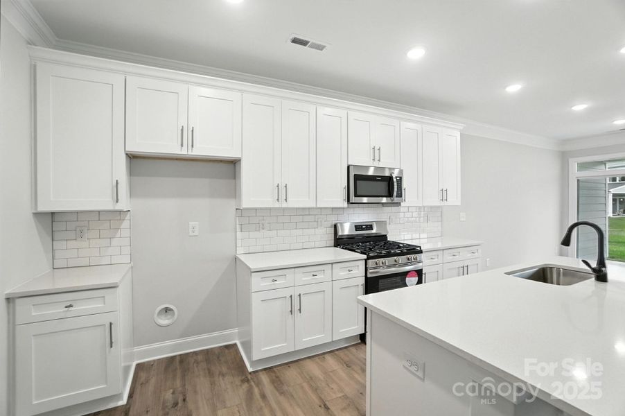 Furnished interior view inside a new home in Harrisburg Village, Harrisburg (Image 5). Furnished interior view inside a new home in Harrisburg Village, Harrisburg (Image 5).